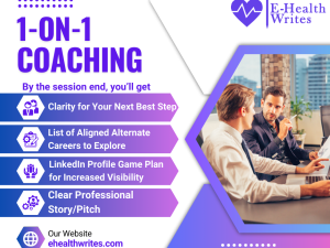 Book a 1-on1 career coaching session with ehealthwrites